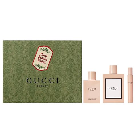 gucci bloom gift set cheap|gucci bloom 100ml gift set.